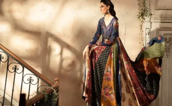 Ethnic Lawn Sale featuring unstitched lawn suits with vibrant prints and flat 50% discount