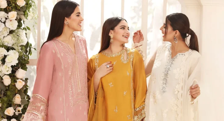 Agha Noor Online Sale – Luxury Dresses at Discount on New Girls Fashion