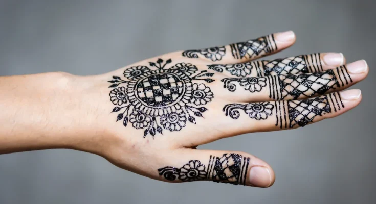 Elegant Eid mehndi designs for hands with traditional and modern styles