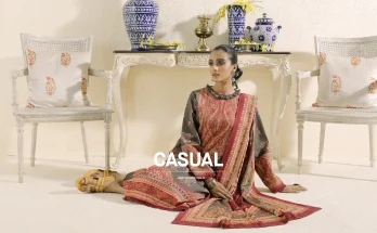 Ethnic winter collection featuring traditional embroidered suits for women