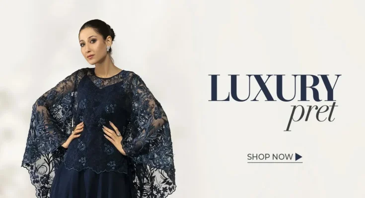 Gul Ahmed winter sale offering lawn and khaddar suits for women in Pakistan