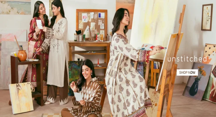 Nishat Linen winter collection with warm and stylish dresses for women