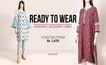 Saya lawn collection with stylish unstitched and ready to wear dresses for women