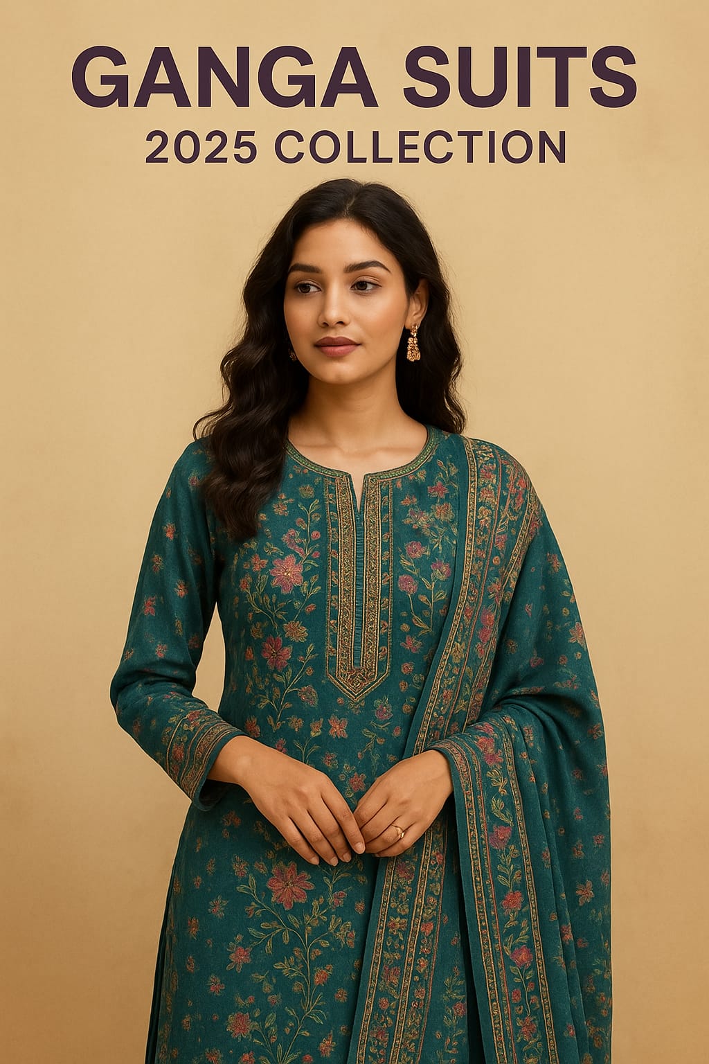 Beautiful Ganga Suits 2025 new arrival collection in stylish designs for women fashion blog
