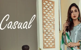 Elegant Pakistani casual dress designs for women with floral prints and modern styles