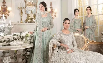 Maria B embroidered luxury lawn collection for women with elegant festive designs