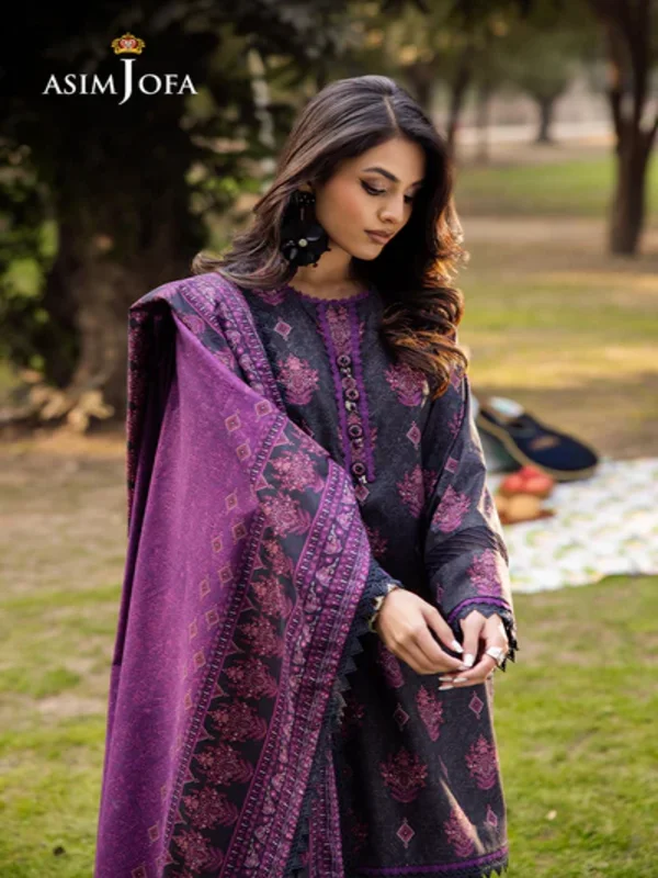 Asim Jofa festive pret dresses with detailed embroidery and rich colors
