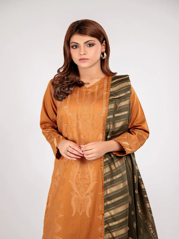 Bonanza Satrangi unstitched fabric designs available at discounted prices for women